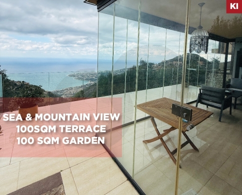 terrace, gardem, sea, mountain view, storage,Ghosta/غوسطا REF#KI133409