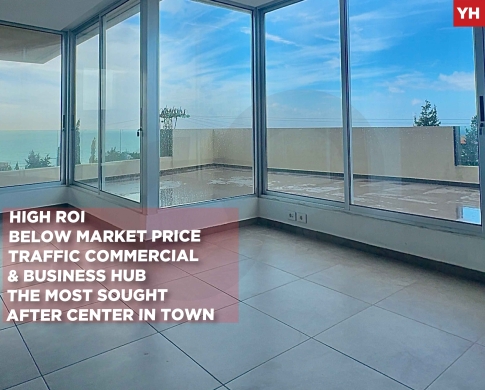 Office/Jbeil Town/جبيل/Two underground parking ! REF#YH133360 !