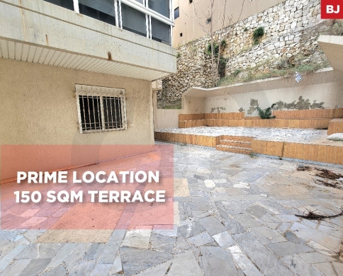 Prime location , 150 SQM Terrace ,Sahel Alma’/ساحل ألما REF#BJ133052
