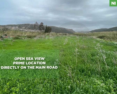 Open Sea View, Directly On the main road, Batroun /بترون REF#NI133017