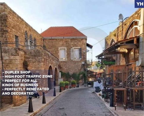 SHOP/perfectly renovated and decorated/Jbeil/جبيل ! REF#YH132931 !