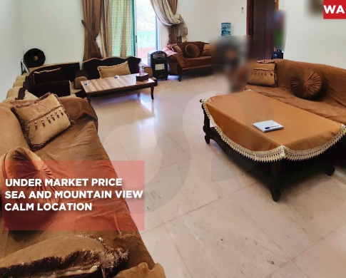 Calm location/sea and mountain view/Khaldeh/خلدة ! REF#WA132819 !