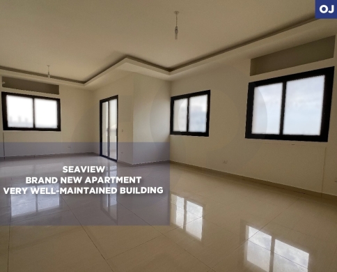 3 Balconies , Sea view, Brand new, maintained, Zalka/زلقا REF#OJ132731