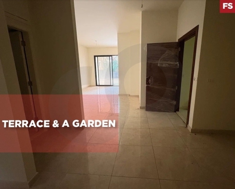 Terrace & a Garden, covered parking,Zouk Mosbeh/زوق مصبح REF#FS132681