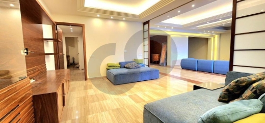 Terrace, garden, 2 underground parking, Rabieh/الرابية REF#OU132677 — 4