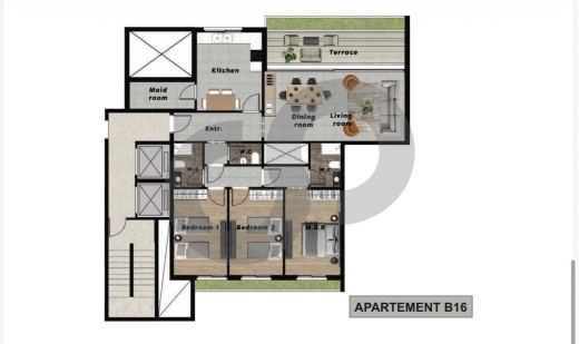 Under construction, storage room, Achrafieh/الأشرفية REF#MK132662 — 2