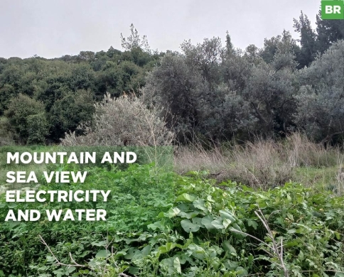 Mountain and sea view,electricity Ras Maska/رأس ماسكا REF#BR132620
