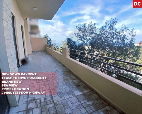 50% Down Payment/Bouar/بوار/Sea view ! REF#DC132516 !