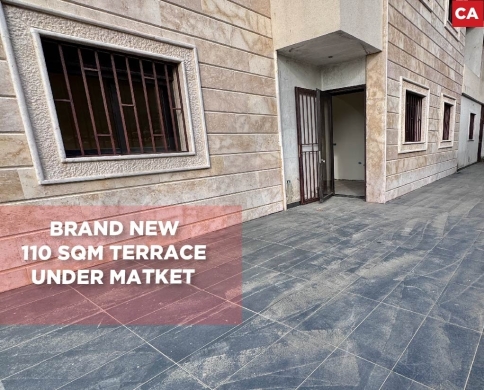 110 SQM Terrace, 70% Down payment, storage, Kfour/كفور REF#CA132440