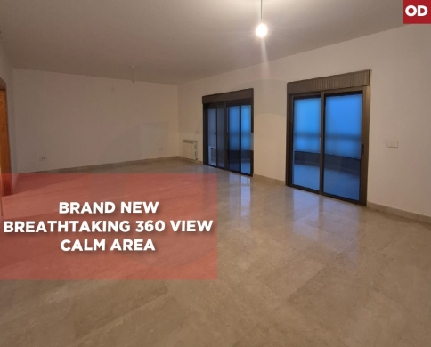 Breathtaking 360 view, 2 parking, cave, Dbaye/ضبيه REF#OD132370
