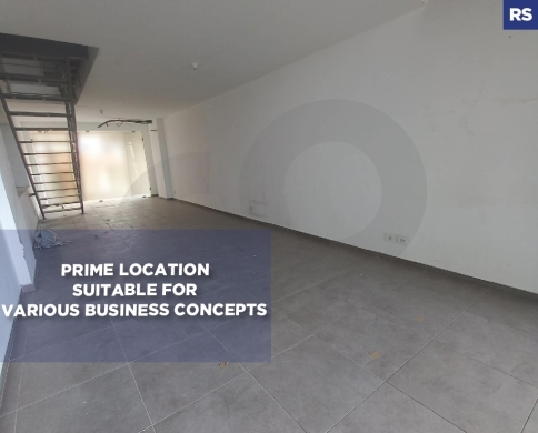 Duplex shop, well-known commercial center,jbeil/جبيل REF#RS132316