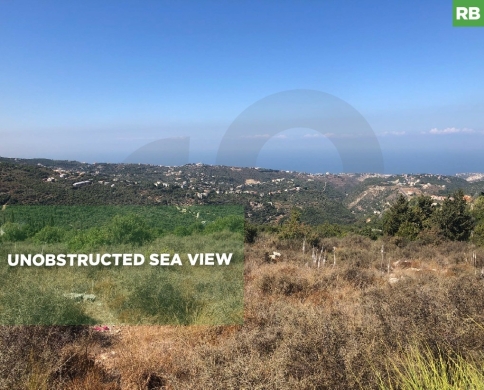 Unobstructed Sea View, great deal, Obeidat-Jbeil/عبيدات REF#RB132216