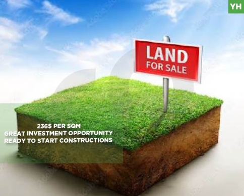 Ready to start constructions, 236$ per SQM halat/حالات REF#YH132204