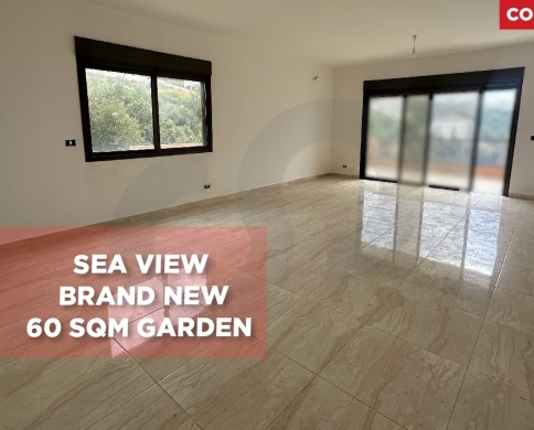 Terrace :60 sqm terrace, Cave ,1 balcony ,Halat/ حالات REF#CO132166