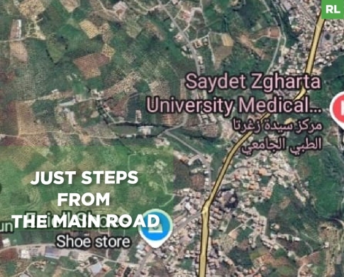 Land Just steps from the main road In Zgharta /زغرتا REF#RL131738