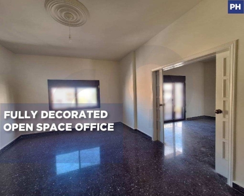 REF#PH131708 Fully Decorated Open-Space Office Mansourieh/المنصورية