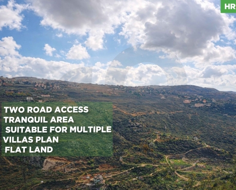 Land - mountain view IN ALEY , AIN JDIDE ! REF#HR130881 !