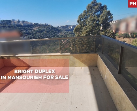 Spacious Duplex with Open Views in a Calm & Bright Setting in Mansourieh for sale REF#PH130690