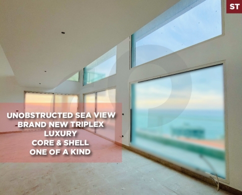 UNOBSTRUCTED SEA VIEW-BRAND NEW TRIPLEX - Sahel Alma REF#ST130393