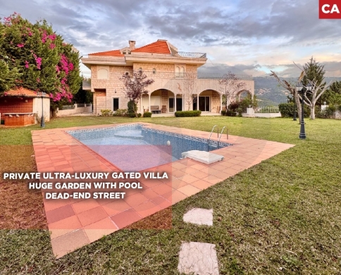 Private Ultra-Luxury Gated Villa, Keserwan - Fatqa/فتقا REF#CA130320