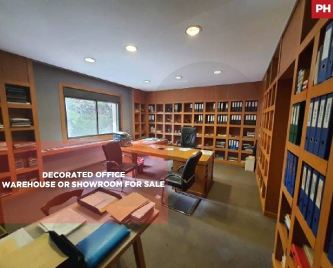 For Sale: Decorated office, warehouse or showroom in Mansourieh with Terrace – Prime Commercial Property REF#PH130285