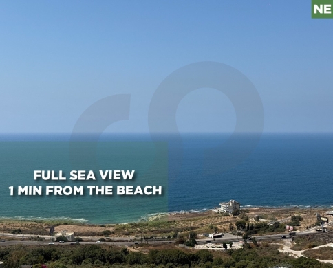 full sea view - 1 min from the beach - Berbara REF#NE130225