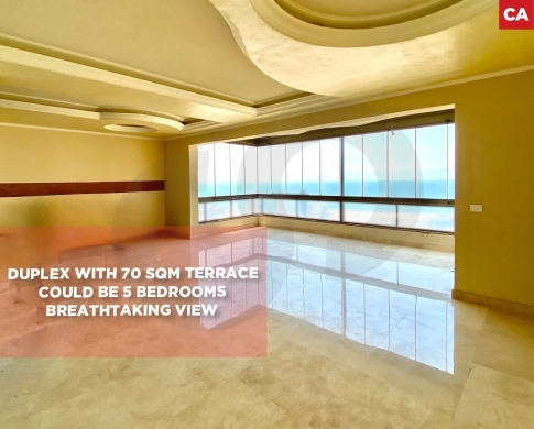 Duplex, terrace, sea view,Tabarja - Kfaryassine/كفرياسين REF#CA129902