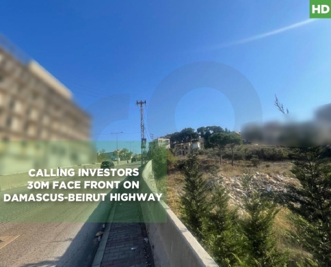 861 Sqm Land for sale in Bhamdoun | Located at Damascus - Beirut Highway REF#HD129755