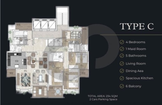 Attractive Apartment is in a prime location in beirut REF#OI129301 — 2