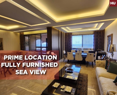 Prime location , Fully furnished , sea view- Jnah REF#HU129183