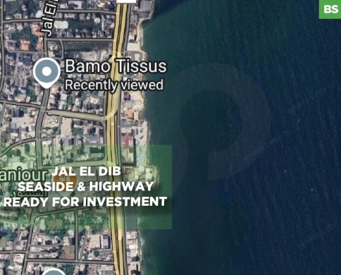 Land for Sale – Prime Seaside Property on Highway in Jal El Dib