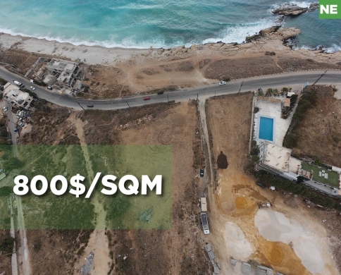 Land for Sale in Kfaraabida – Prime Beachside Location REF#NE128734