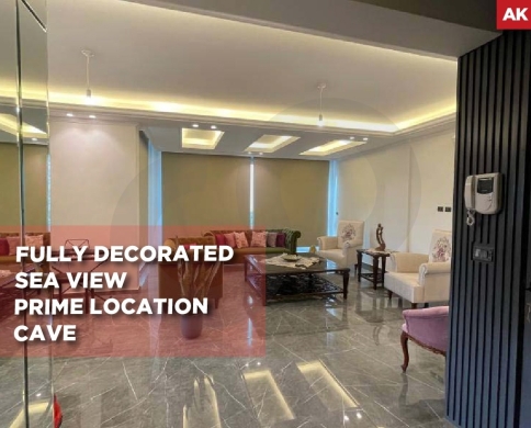 fully decorated -Sea view -Prime location - khaldeh REF#AK128265