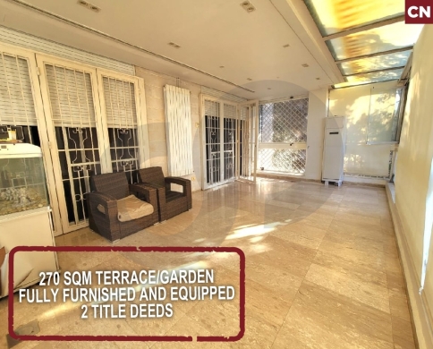 Apartment with Private Gardens & Terrace in Ain Saadeh REF#CN127990