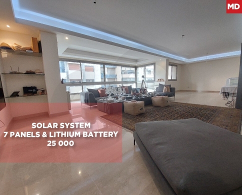 Beirut-Koraytem_Saqyet El Janzir/ساقية الجنزير High Floor Decorated High End Finishing Gated Building REF#MD127444