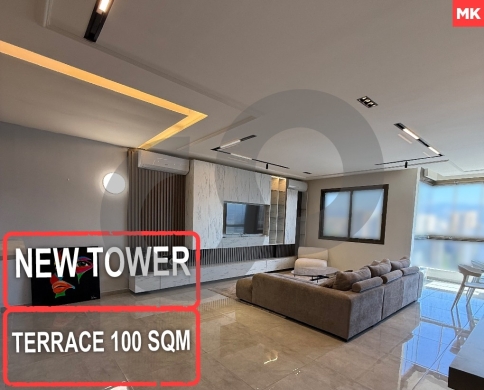 New tower, 360° views, terrace, prime location, achrafieh REF#MK127248