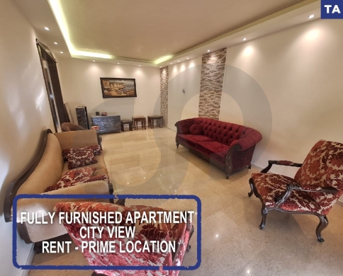 Furnished Apartment -City View- Prime location Bouchrieh REF#TA126476