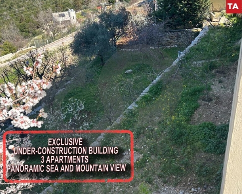 Exclusive – Under – Construction Building – 3 Apartments – Panoramic Sea and Mountain Views REF#TA122396