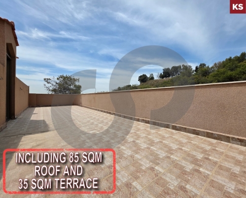 terrace , panoramic mountain & sea views in betchay/بطشاي REF#KS121241