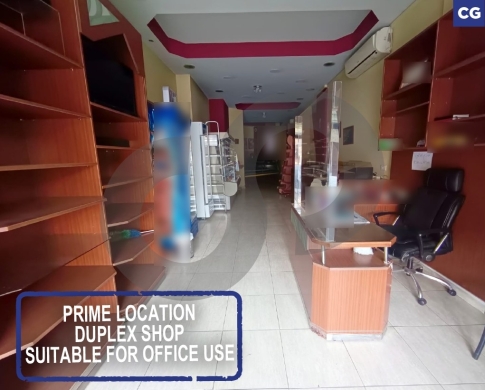 110 sqm fully Decorated duplex shop in Mansourieh/المنصوريةREF#CG109874