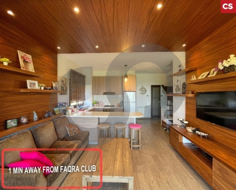 130 sqm CHALET FOR SALE in FAQRA/فقرا