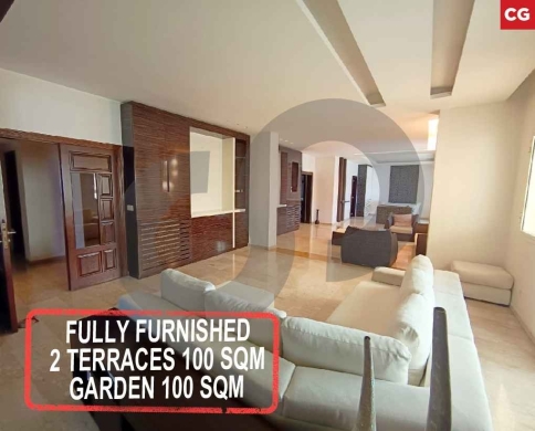 Fully furnished apartment FOR SALE in Ain Saade/عين سعادة
