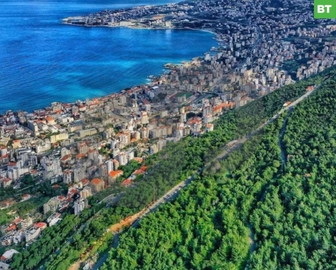 Prime location land with no slope in kafarhab