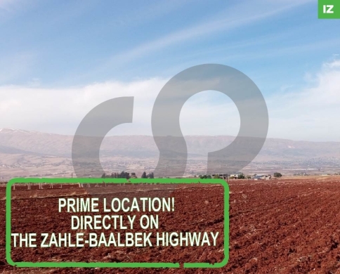 Land in Zahle - Baalbek highway