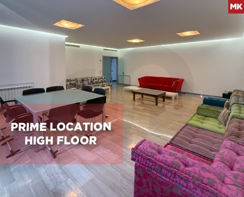 Prime location/High floor/Beirut/Achrafieh-اشرفيه/Sodeco-سوديكو/REF#MK139933