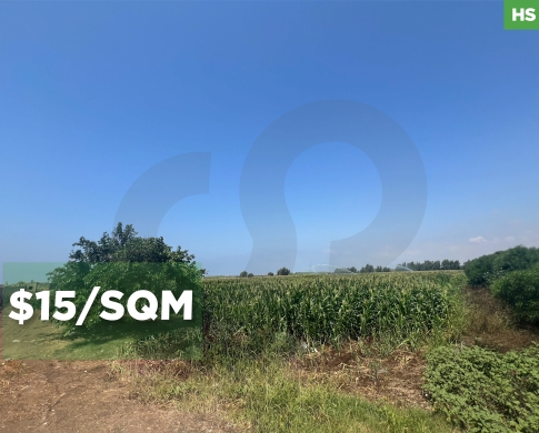 AGRICULTURAL LAND FOR SALE/akkar el arida/عكار العريضة/Investment 5%/ REF#HS139925 !