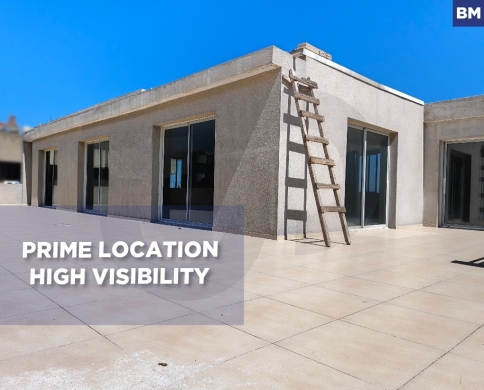 Office For Rent/Prime location/High visibility/Keserouan/Zouk Mosbeh-ذوق مصبح/REF#BM139920