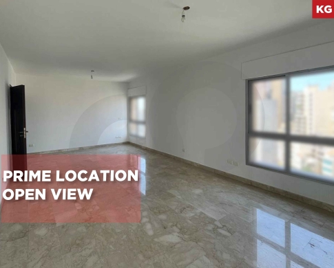 PRIME LOCATION/24/7 Elevator/unobstructed view/beirut,achrafieh/اشرفيه/ REF#KG139909 !
