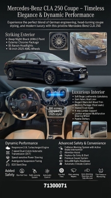 مرسيدس CLA 250 بحالة ممتازة للبيع | Mercedes Benz CLA 250 Excellent Condition for Sale