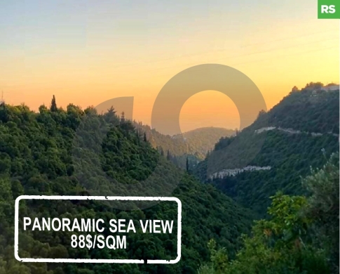 .2163 sqm land in nammoura/kesserwan